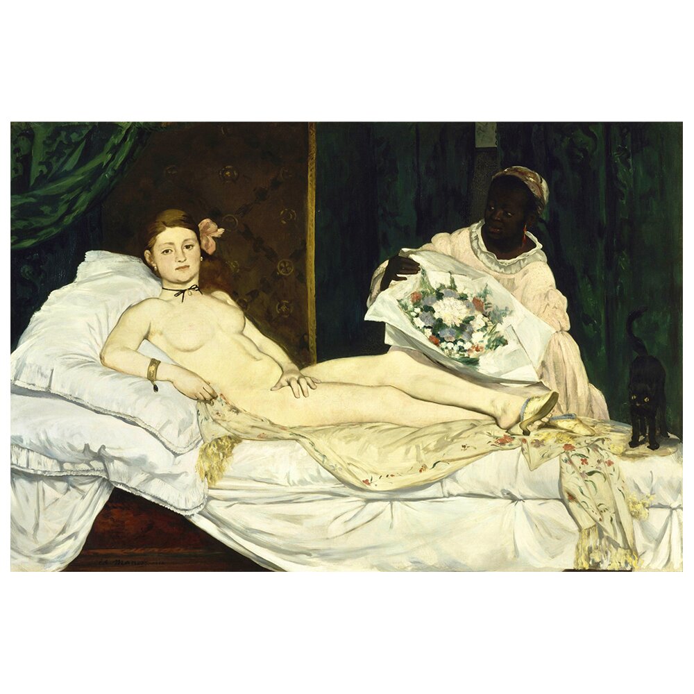 Leinwandbild Olympia von Edouard Manet