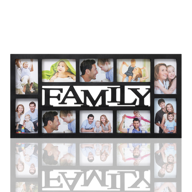 Elif Matte Picture Frame, Black