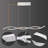 Ariday Aluminum Dimmable LED Chandelier