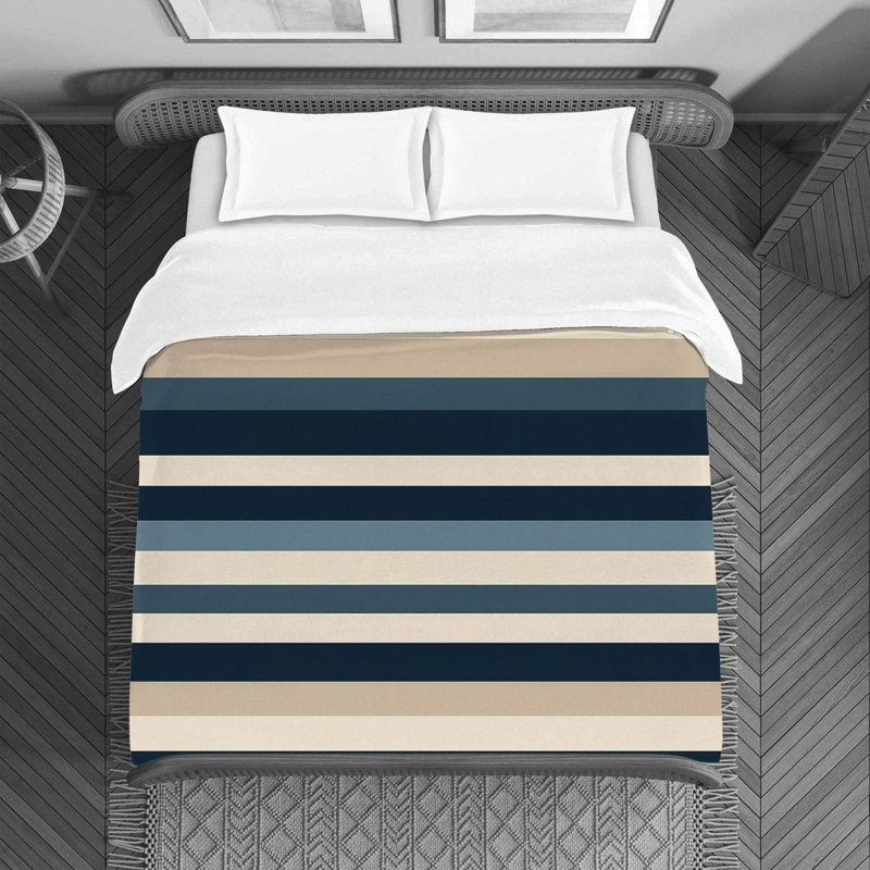 Striped Duvet Cover, Twin Duvet Cover