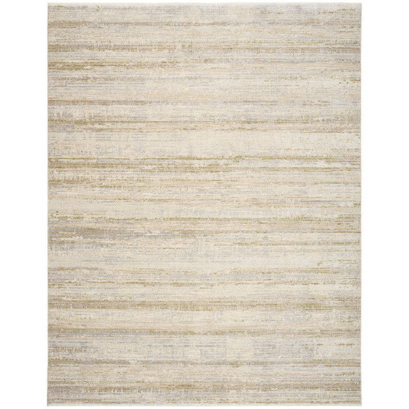 Calvin Klein CK089 Drift 9' x 12' Sand Modern Indoor Rug, Rectangle 9' x 12', Beige