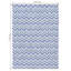 Tapis d'extérieur à chevrons bleu Dreams Classic-947848485