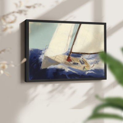 Série nautique-XXXIX - reproduction encadrée