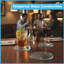 Harbour Housewares - 10cm Square Glass Coasters - White Marble Effect - Set of 6