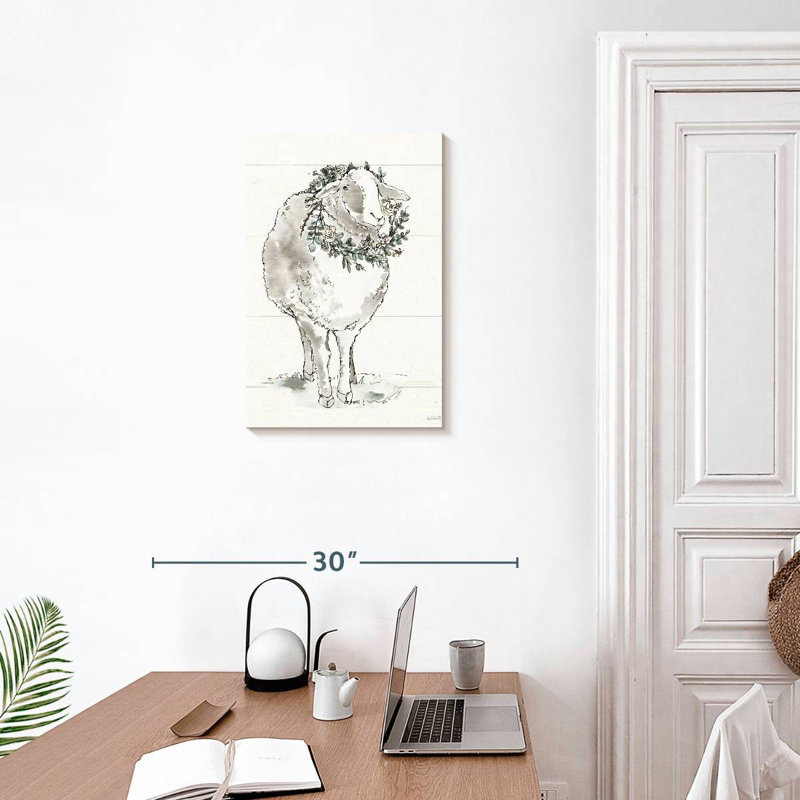 Brampt Modern Farmhouse XI, 24" H x 16" W
