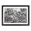 Four Pine Trees by Shen Zhou - Framed Print-55577578-55577579