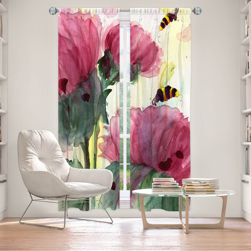 Rideau simple obscurcissant avec passe-tringle Delaughter, L 20 po x L 82 po