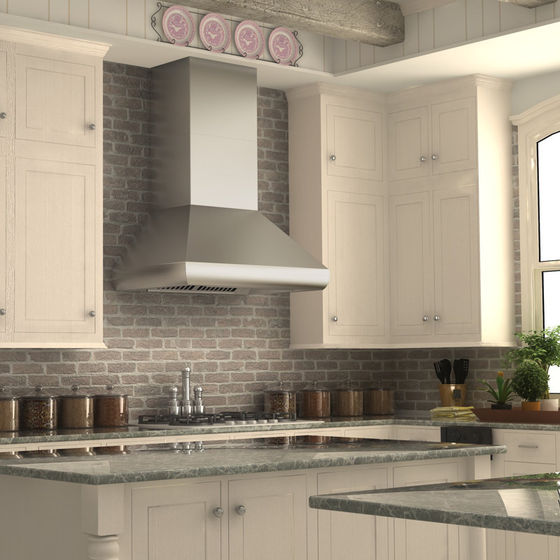 30" Professional 700 CFM Ducted Wall Mount Range Hood in Stainless Steel, 36"