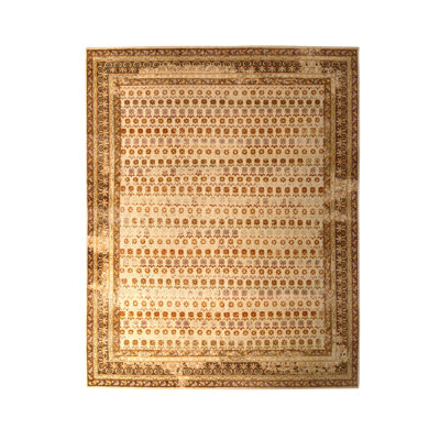 Distressed Homage Hand Knotted Wool Area Rug