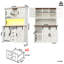 175cm Kitchen Pantry-1936772729