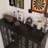 24 Pair Stackable 4-Door Black Shoe Cabinet With 8 Shelves-111647234
