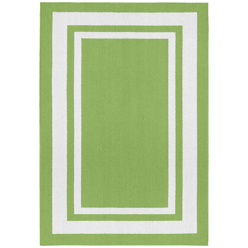Tapis vert touffeté Ertan, Rectangle 5 pi x 7 pi