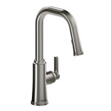 Trattoria™ Solstice Pull Down Single Handle Kitchen Faucet with Boomerang Fully Retractable Spray Technology