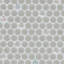 Mini mosaïque en verre hexagonale pour mur et plancher de 5/8 po Starcastle (ensemble de 15)-109142648