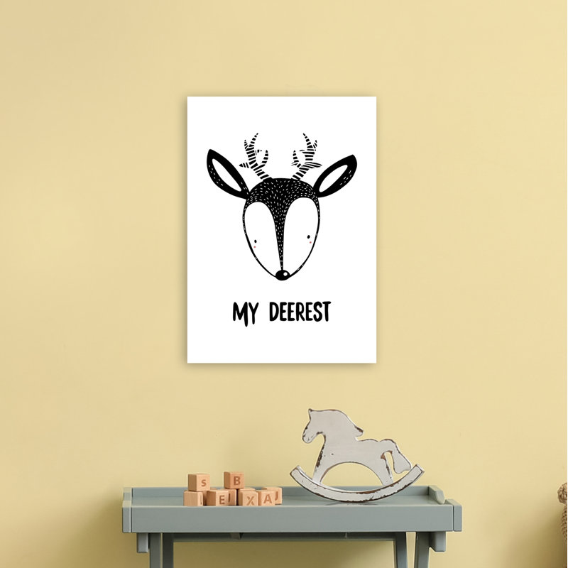 Deer by Miniofmine - Print, Unframed, 42cm H x 30cm W x 1cm D