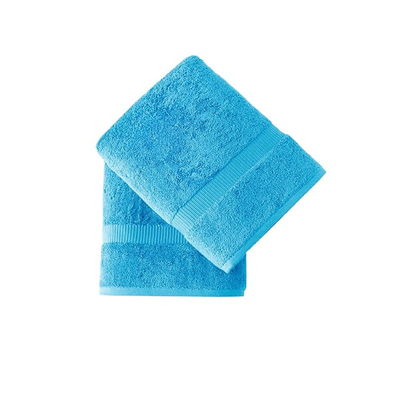Ensemble de draps de bain 2 pièces Motto , Aigue-marine