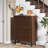 24 Pair Shoe Storage Cabinet with 2 Shutter Doors-624568756