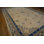 Wool Hand Knotted Pile Antique 1890s Allover Floral Rectangle Large Ivory Beige Cream White Rug