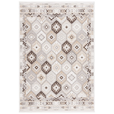 Kaiyanna Sunrise Geometric Indoor/Outdoor Area Rug