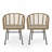 Outdoor Wicker Rattan Club Chair