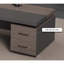 Bureau de maître gris à deux côtés