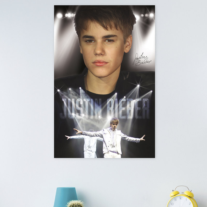 « justin bieber », impression sur papier