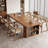 Walnut Rectangular Solid Wood Executive desk-1072345232