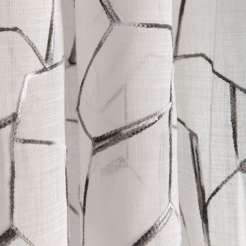 Kravet Basics - 90038-1, White/Gray/Black