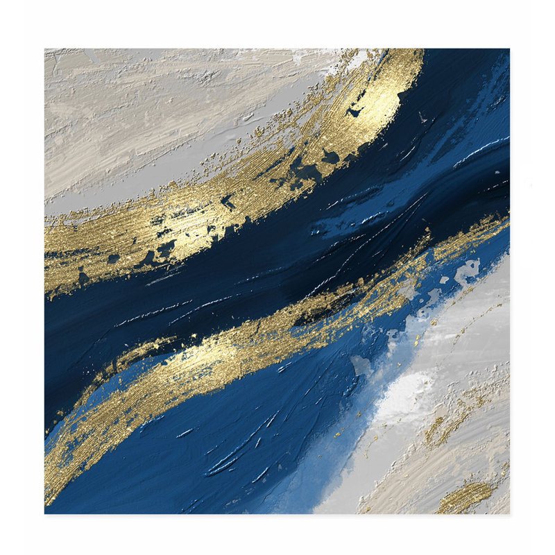«Abstract Infinite Love Square», reproduction d'art moderne sans cadre, H 20 po x l 20 po