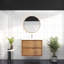 Meuble-lavabo mural simple l 29,5 po x P 19,6 po x H 21,75 po Prashant-77133266