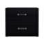 Table de chevet en noir-540349003