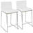 Elston Upholstered Counter Stool with Metal Frame-726716016