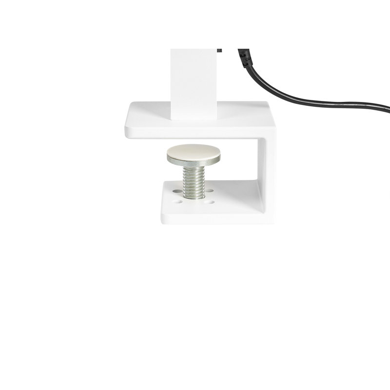 Bitzer Metal Desk Lamp, White