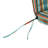 72" x 22" Outdoor Chaise Lounge Cushion with Ties and Loop-1239056428