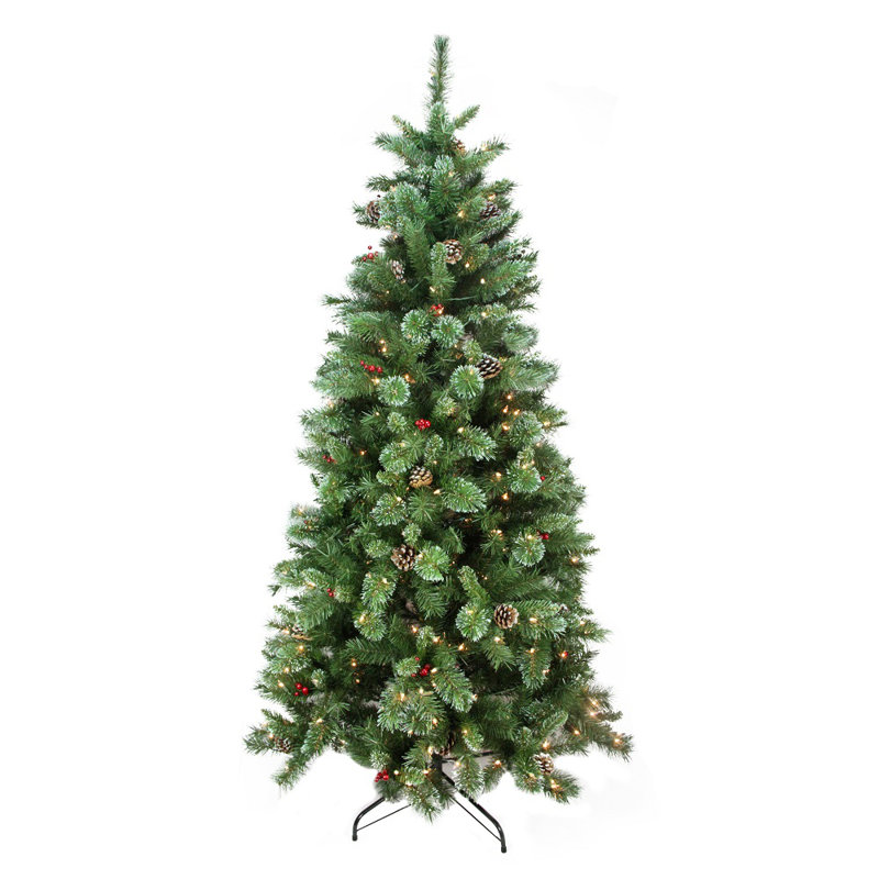 Arbre de Noël artificiel pin 6,5 pi