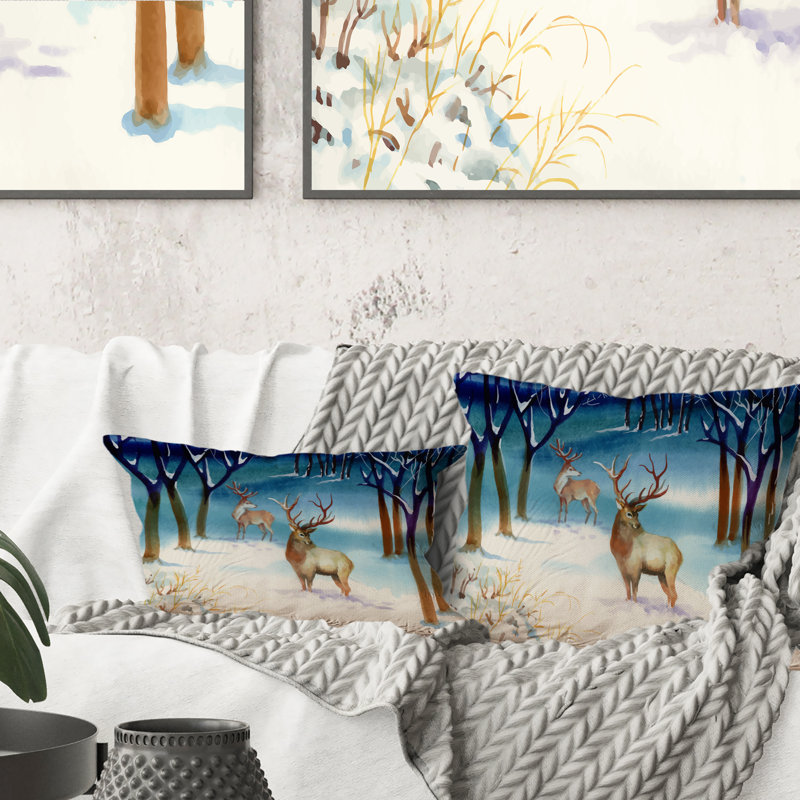 Coussin Winter Country