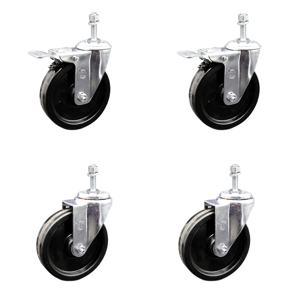 Kit De 7 Pièces EMagTech - Cales De Fente 16mm Et Foret à Percussion Pour Pierre, Béton, Granit