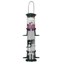 Birds Choice Hanging Seed Cylinder Bird Feeder