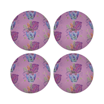 Monkey Small Jungle Pebble 16" Vinyl Placemat