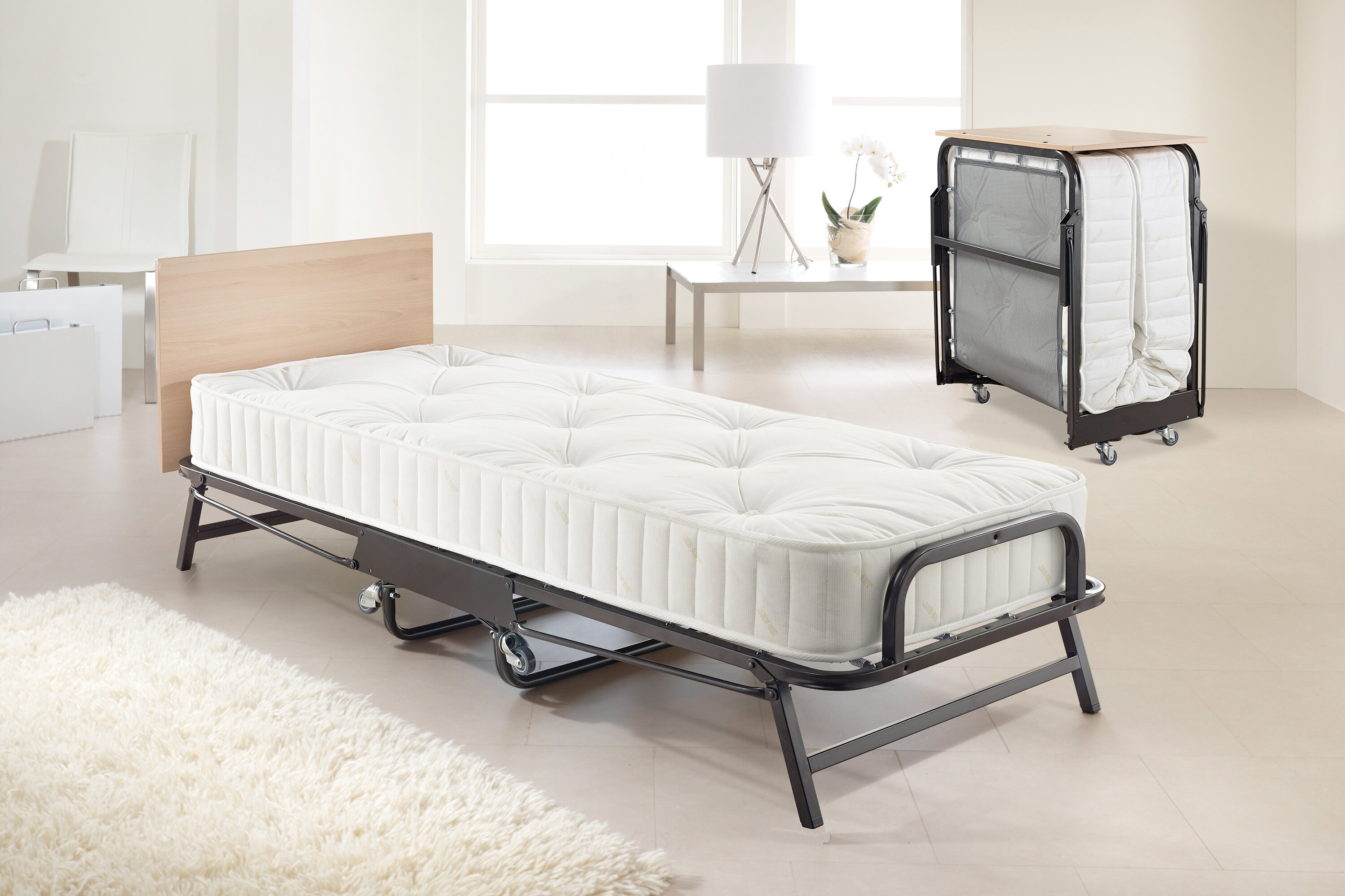 Jay-Be Hospitality Folding Bed with Deep Sprung Mattress & Reviews ...