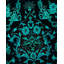 Tapis noir unique de style années 2000 12 pi 1 po x 18 pi 3 po Gothenburg