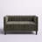 Flared Arm Settee Sofa-1737712239
