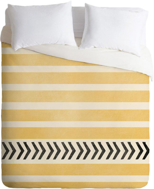 Modern & Contemporary Striped Duvet Cover, Queen Duvet Cover