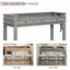Ensemble de table de salle à manger extensible Modern Farmhouse