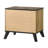 2-Drawer Nightstand Bedside Table Natural Pine