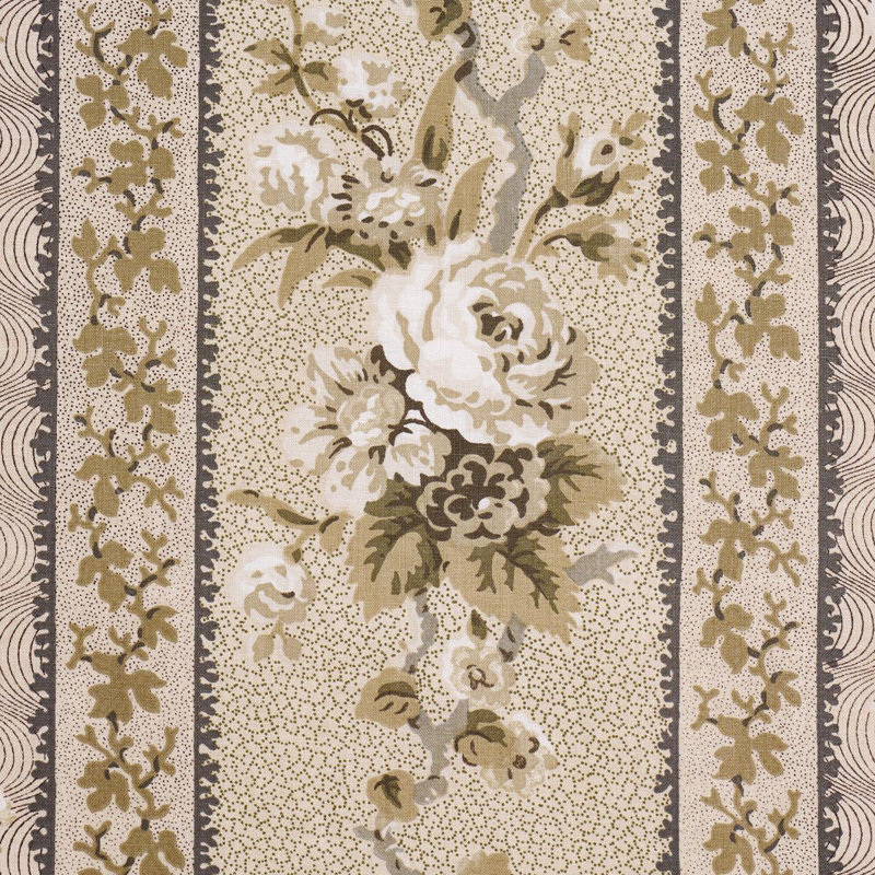 Schumacher X Rita Konig Elizabeth Chintz Fabric