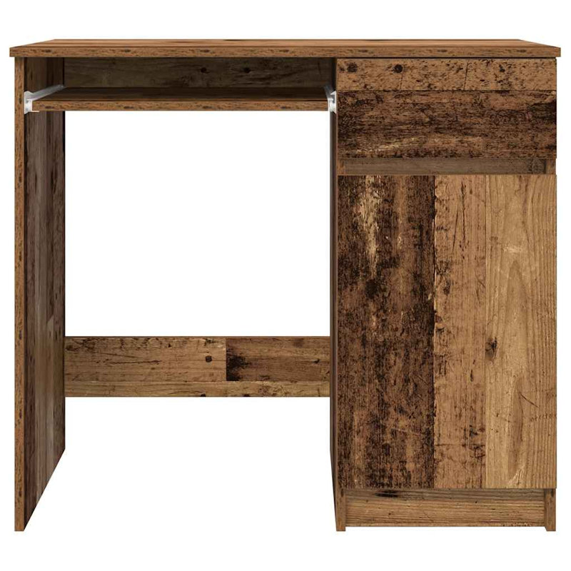 Desk Sonoma 86X49x76 Cm Engineered Wood, Old Wood