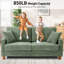 2-seater corduroy sofa-1900853866