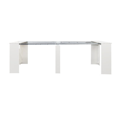 Multifunctional extendable console table