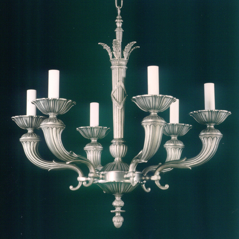 Cowie 6 - Light Candle Style Chandelier
